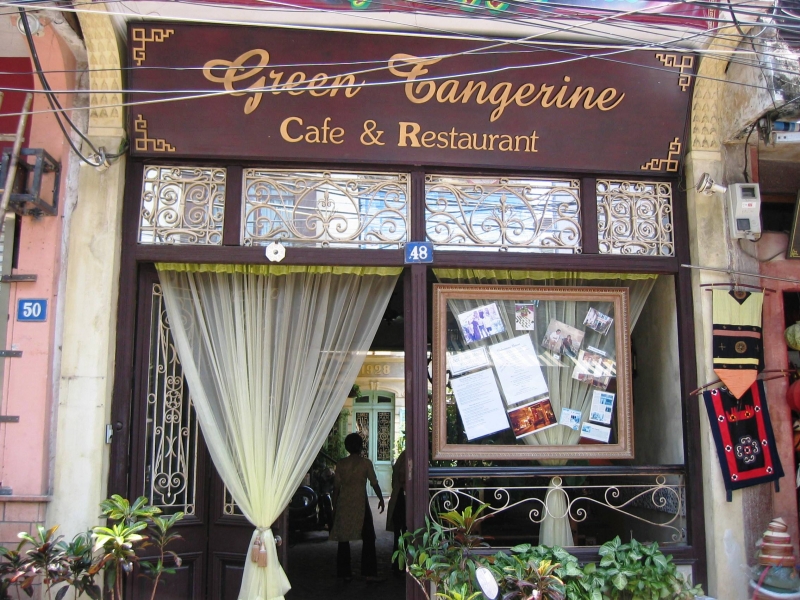 Green Tangerine Restaurant Hanoi Guide Vietnam